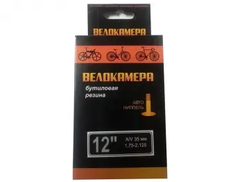 Велокамера 12x1,75/2,125