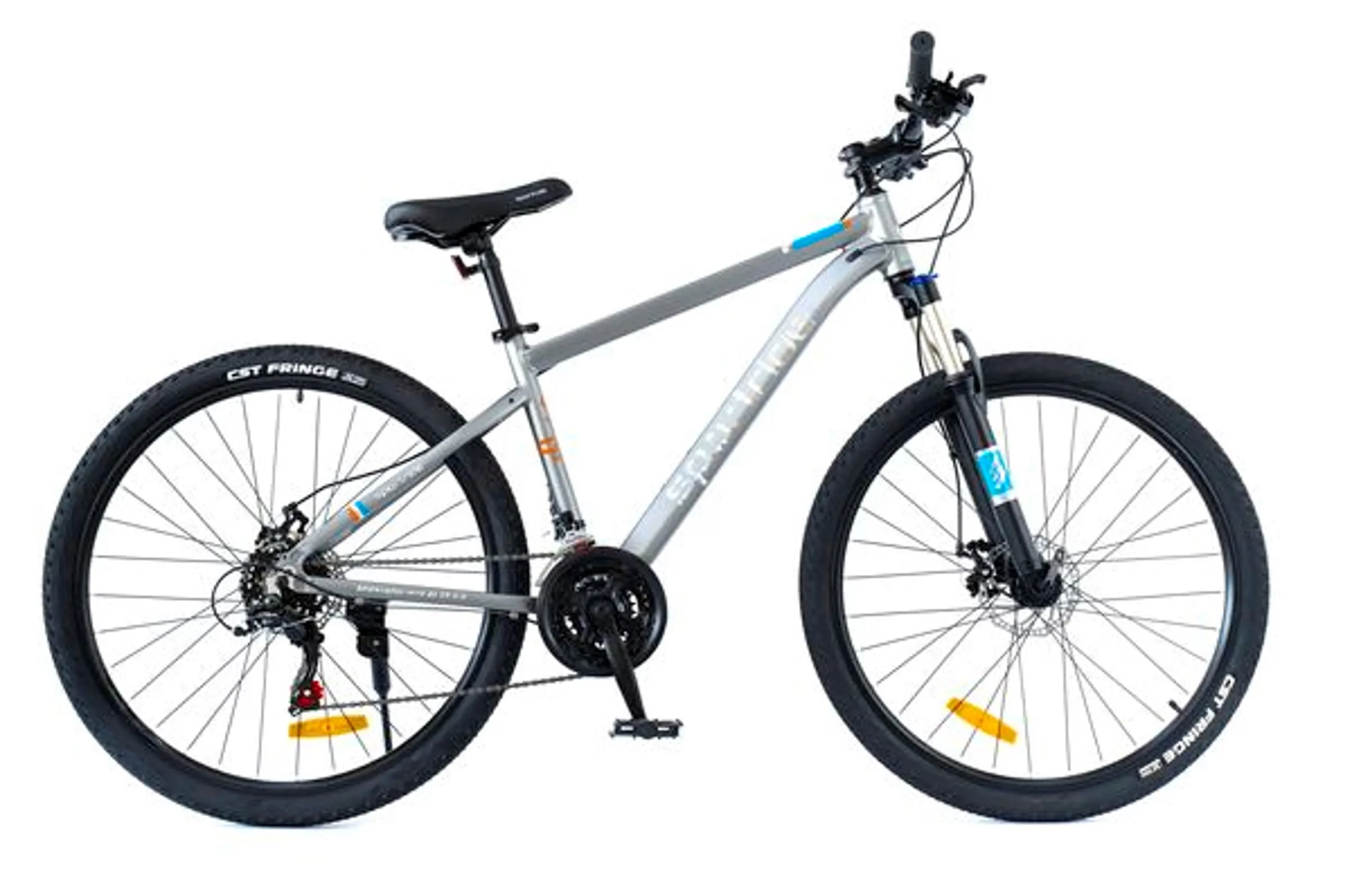 Велосипед SPORTRIDE MTB AL 27,5 D (21 ск., рост 17") серый