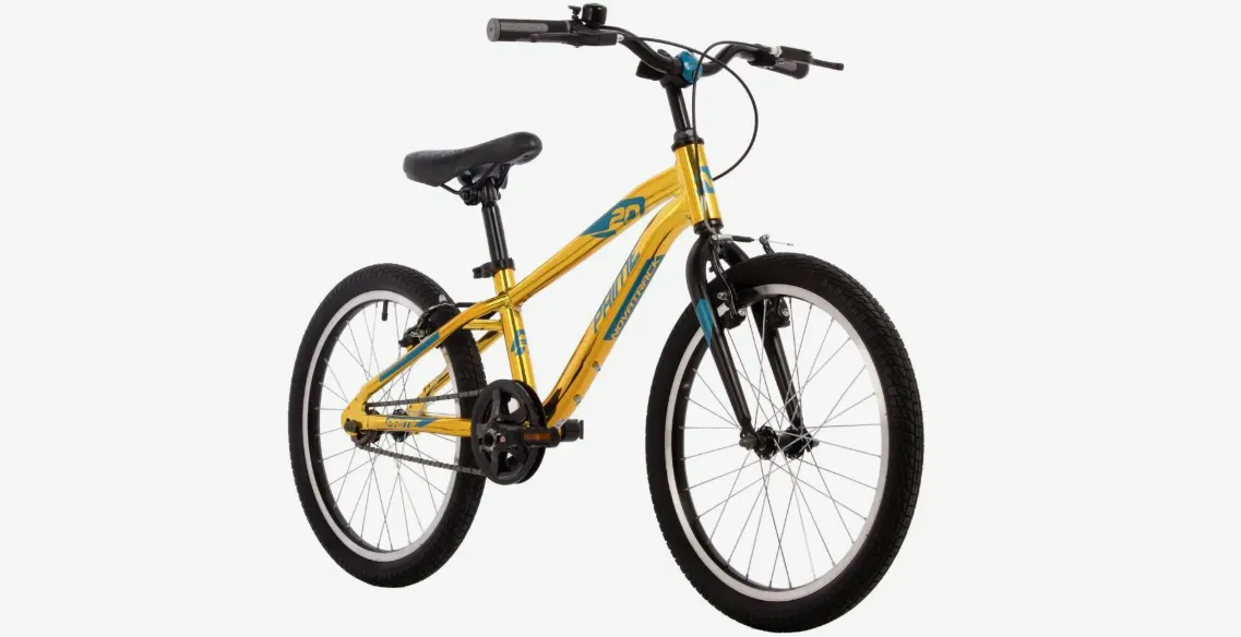 Велосипед NOVATRACK 20" PRIME золотой металлик