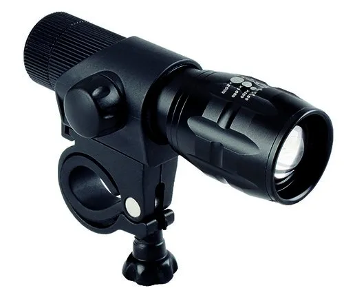 Фара 1д. пов. ярк. 3W/3ф.+ zoom черн. CREE M-WAVE