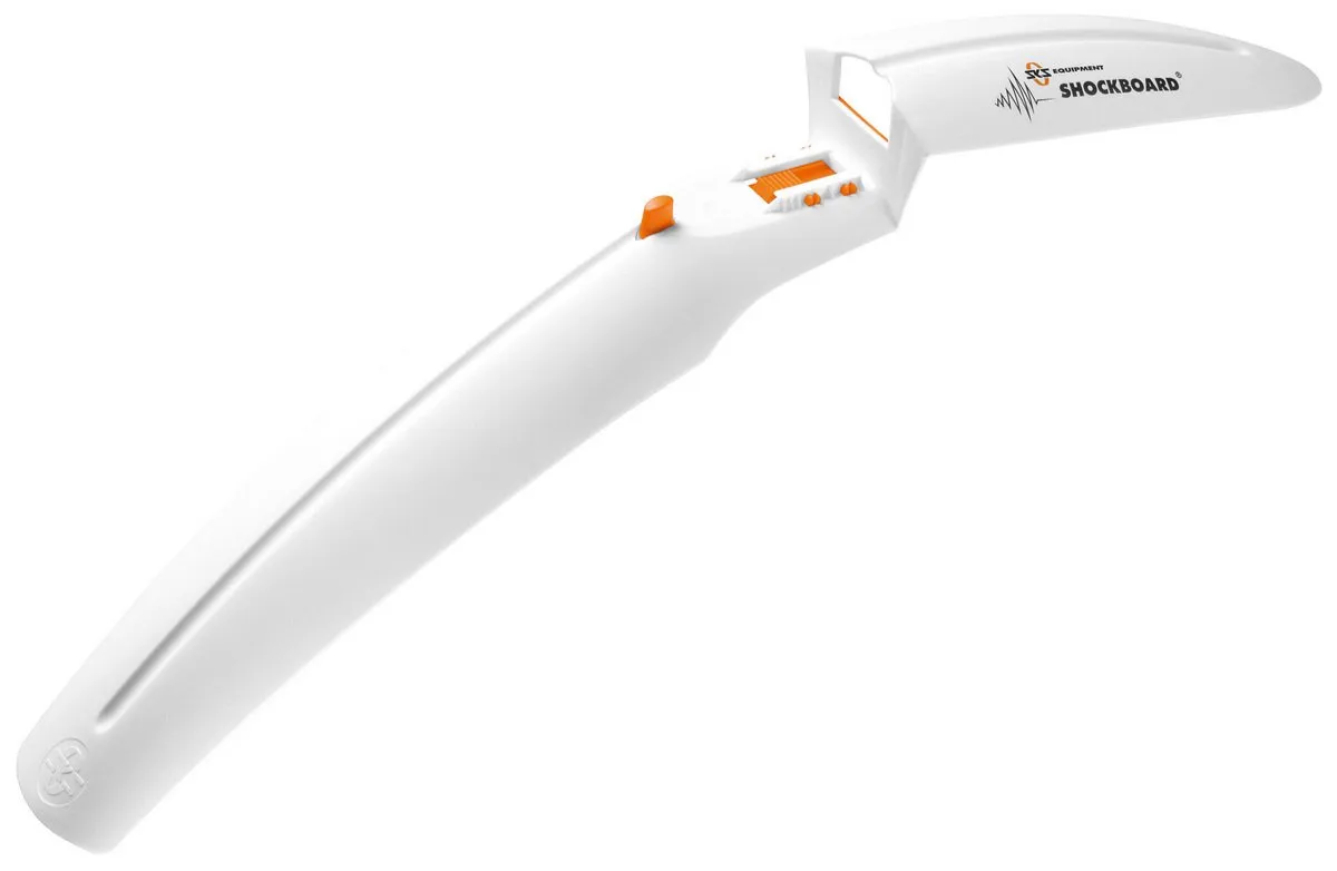Крыло переднее Shockboard, 26" цвет белый