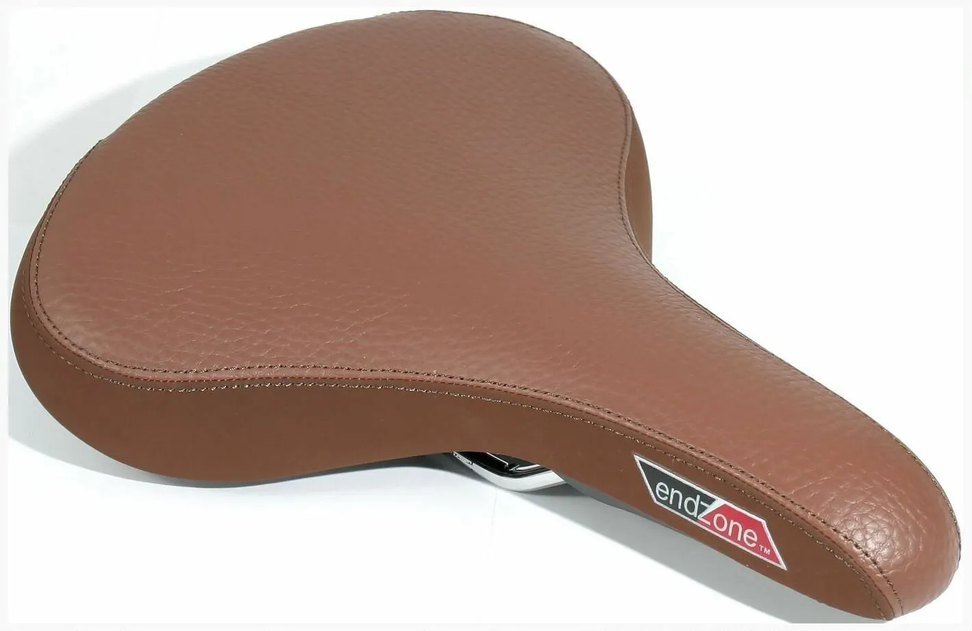 Седло VELO комфорт 271х213мм VL-6396 основа D2, эластомер. коричневое END ZONE